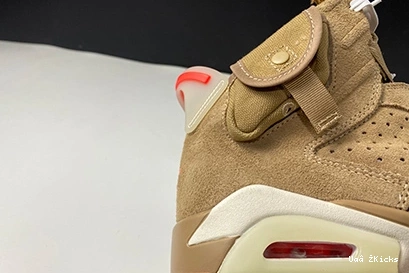 Jordan Popular Travis 9018 Scott 6 Retro 628 Khaki British DH0690- 0724